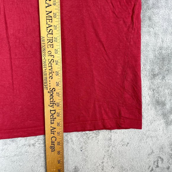 Colosseum Athletics CAROLINA Stitched Men's Casual Red Short Sleeve T-Shirt XXL - Picture 7 of 8